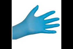 Handschuhe Vinyle Blau M - 100 St. NP